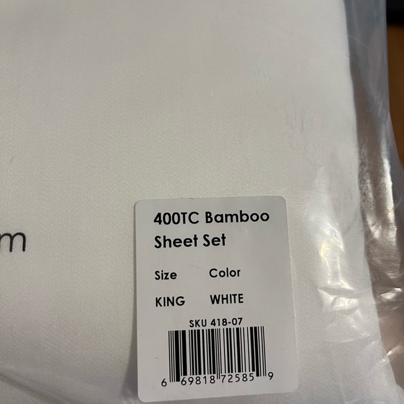 luxome Bedding Bamboo Sheets Nwt Poshmark